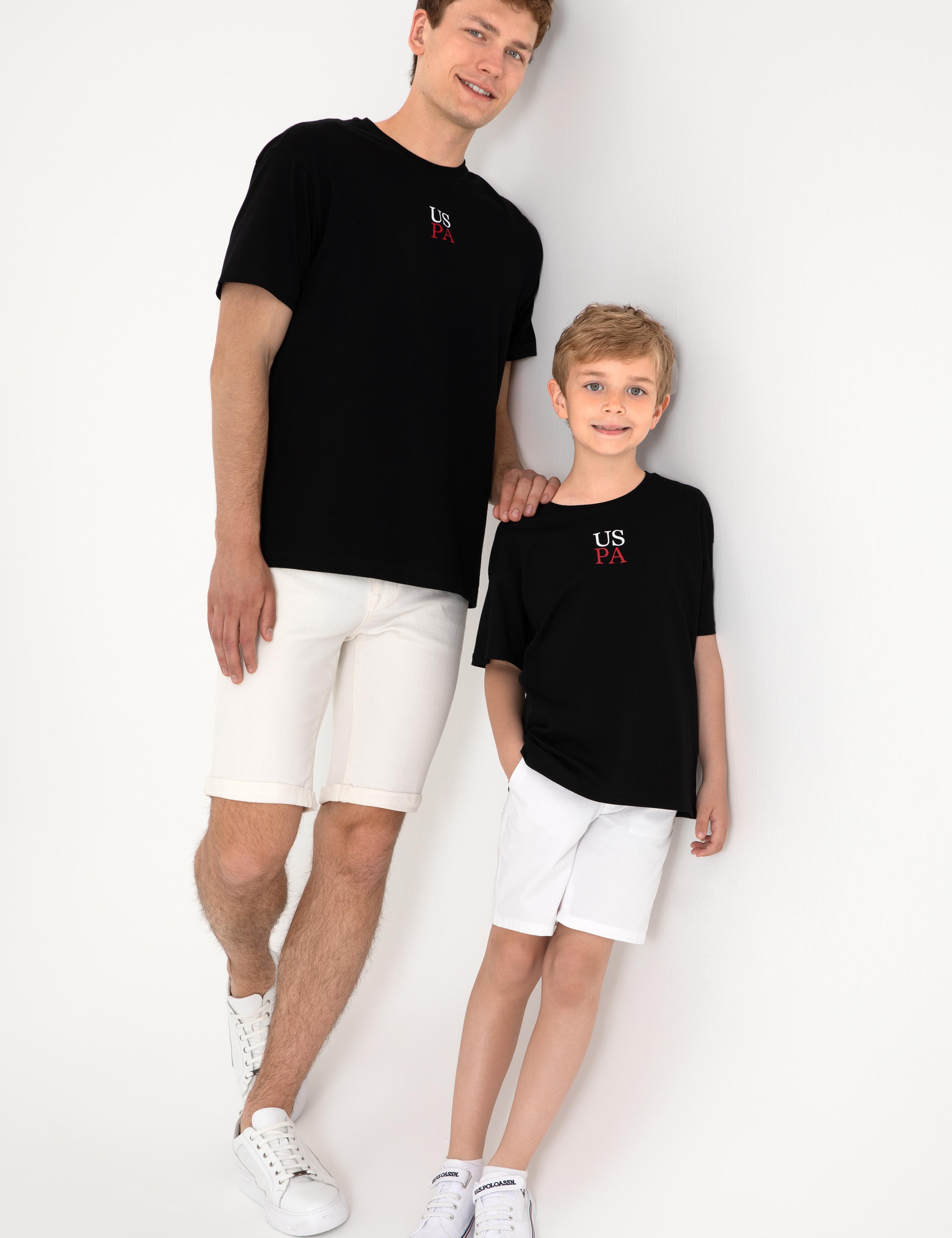 تی شرت یقه گرد آستین کوتاه ریلکس یقه گرد مردانه یو اس پولو | U.S. Polo Assn. - تصویر 2