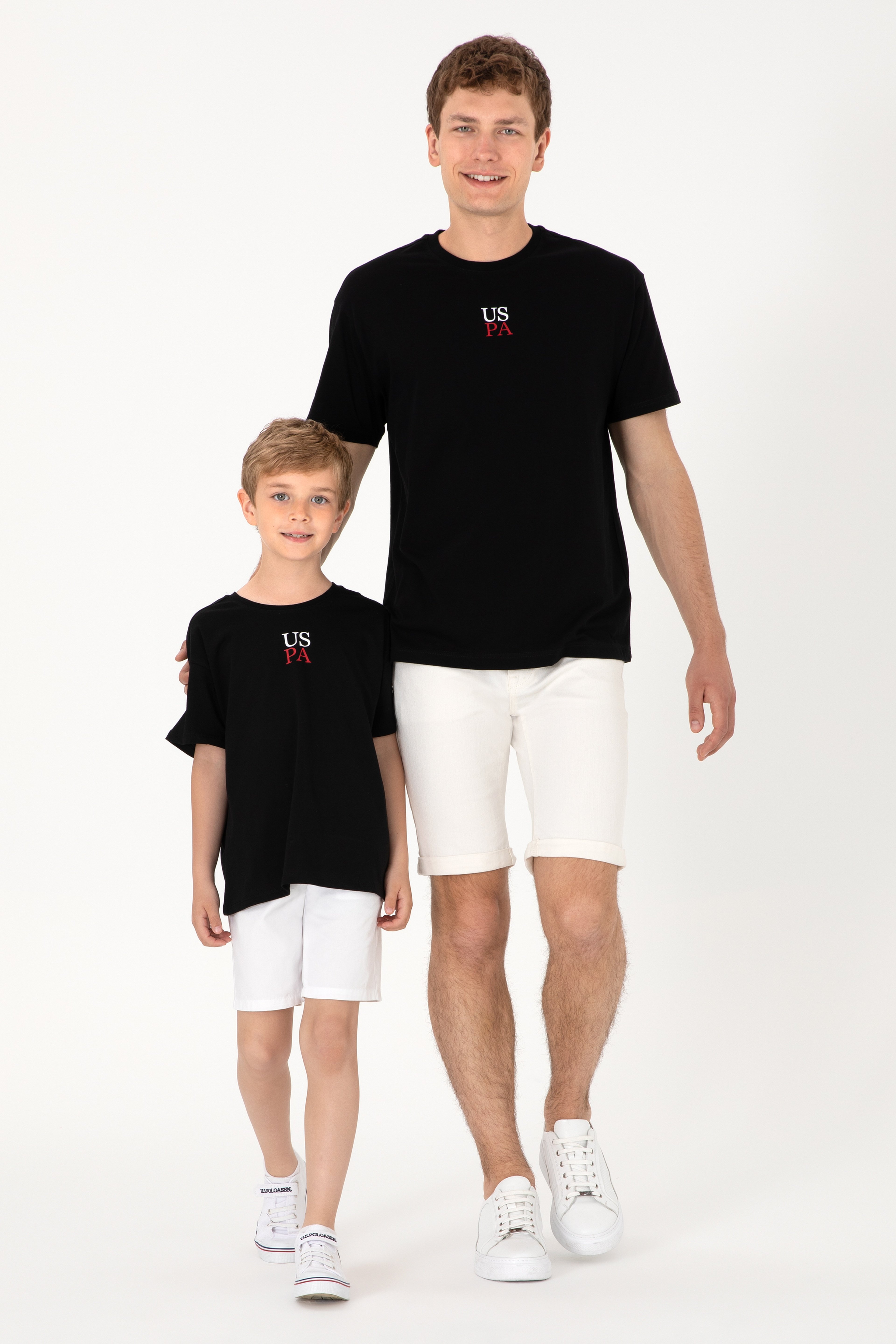 Erkek Comfort Fit Bisiklet Yaka Siyah Tişört