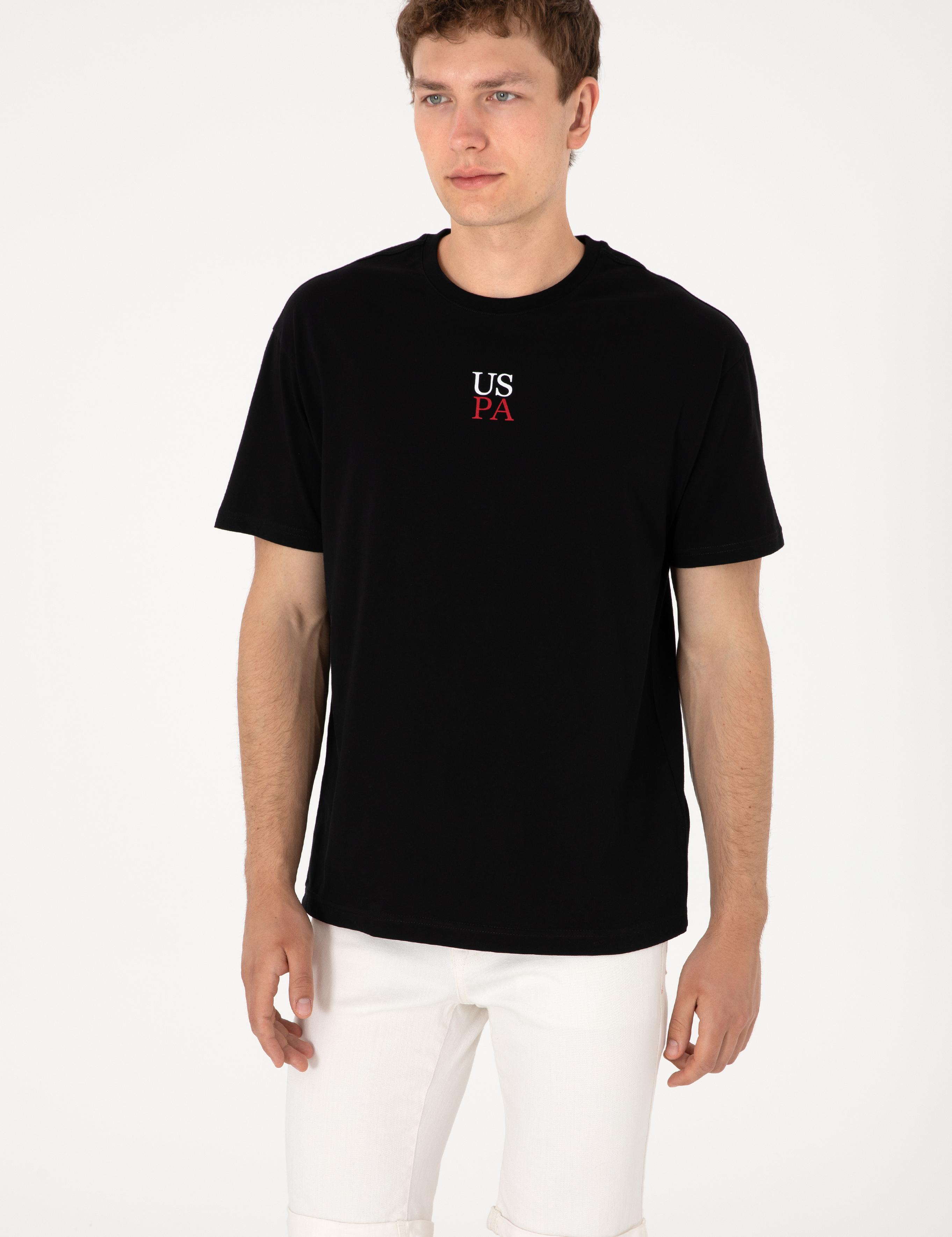 تی شرت یقه گرد آستین کوتاه ریلکس یقه گرد مردانه یو اس پولو | U.S. Polo Assn. - تصویر 3