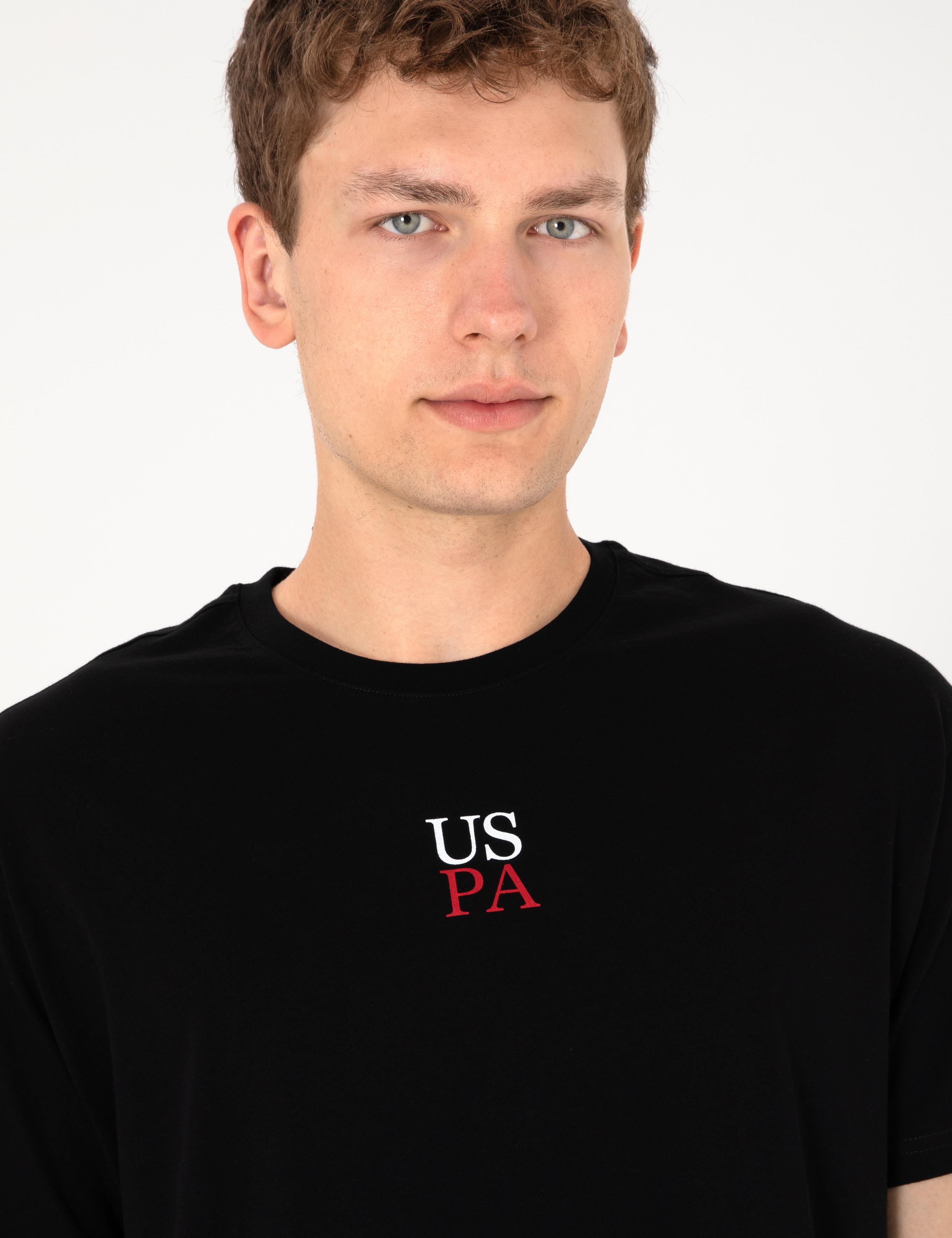 تی شرت یقه گرد آستین کوتاه ریلکس یقه گرد مردانه یو اس پولو | U.S. Polo Assn. - تصویر 4