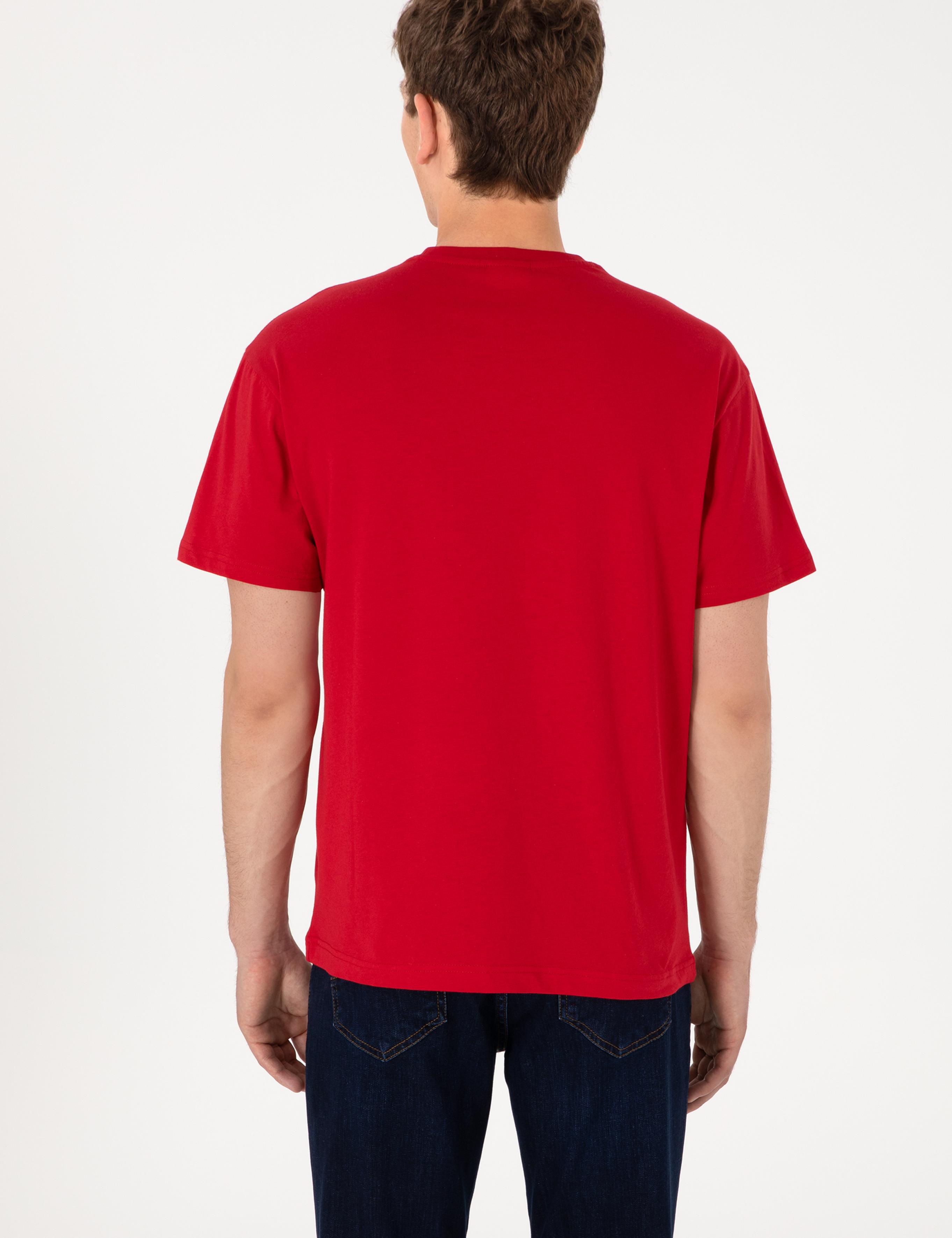 تی شرت یقه گرد آستین کوتاه ریلکس یقه گرد مردانه یو اس پولو | U.S. Polo Assn. - تصویر 7
