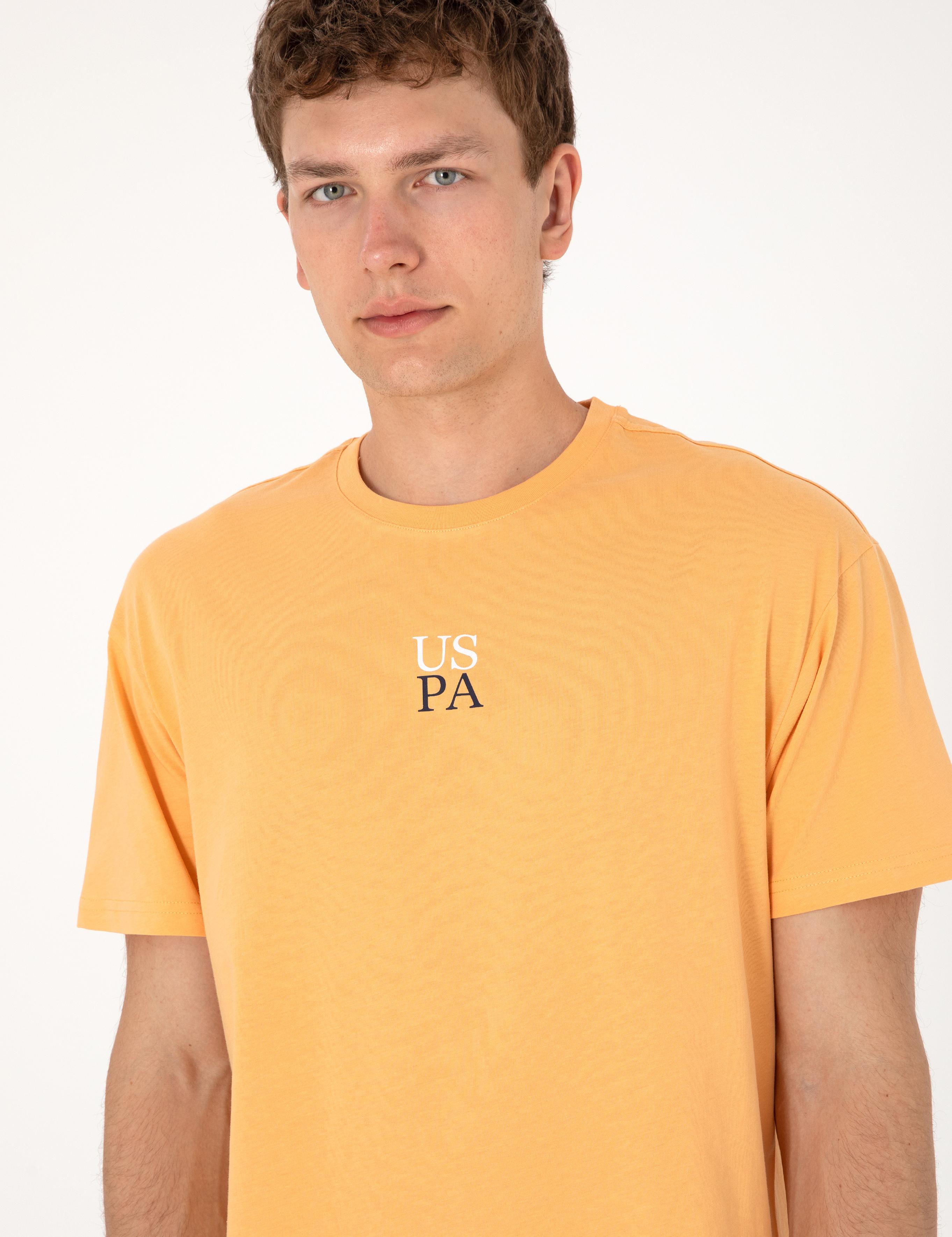 تی شرت یقه گرد آستین کوتاه ریلکس یقه گرد مردانه یو اس پولو | U.S. Polo Assn. - تصویر 4