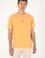Erkek Comfort Fit Bisiklet Yaka Turuncu Tişört