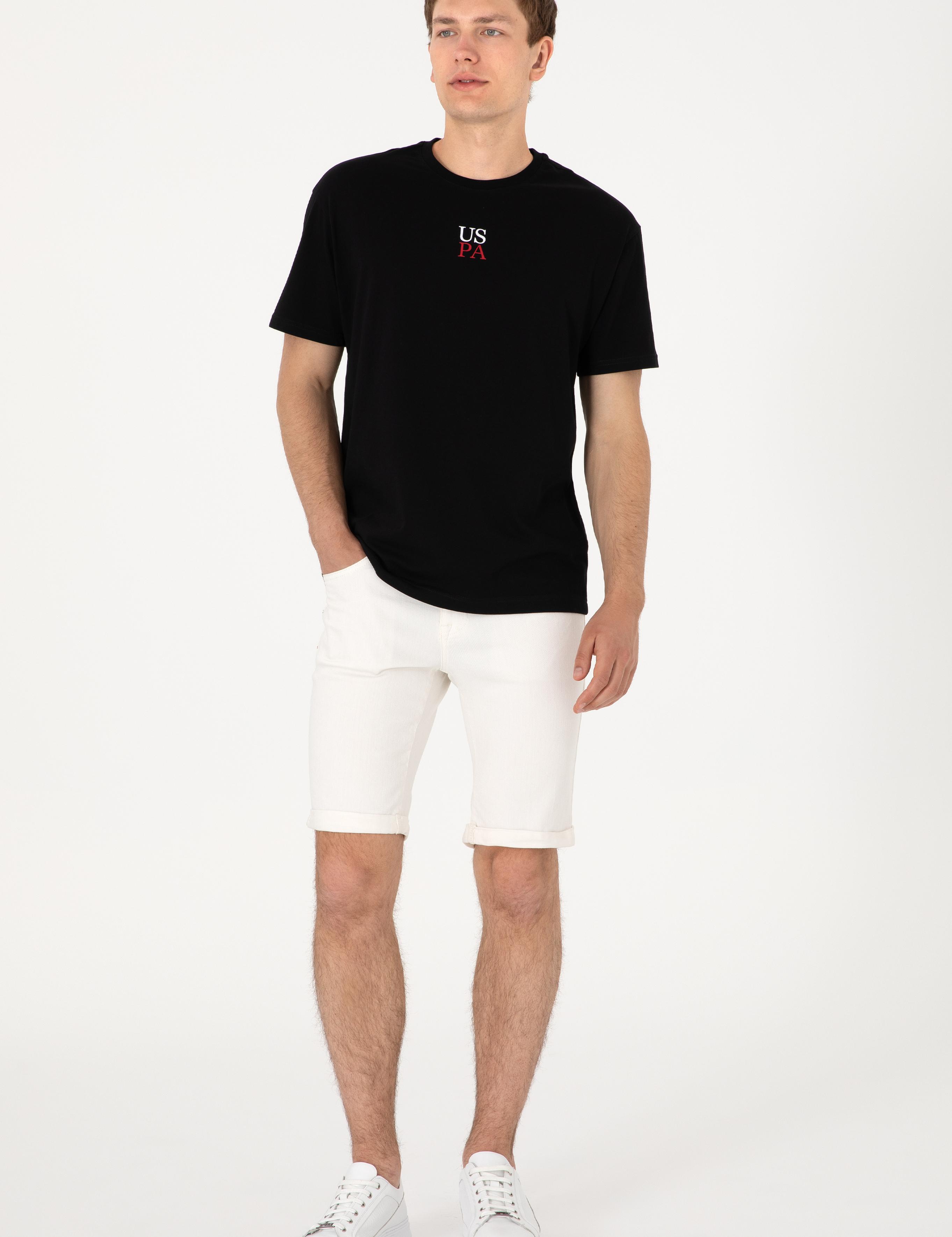 تی شرت یقه گرد آستین کوتاه ریلکس یقه گرد مردانه یو اس پولو | U.S. Polo Assn. - تصویر 6