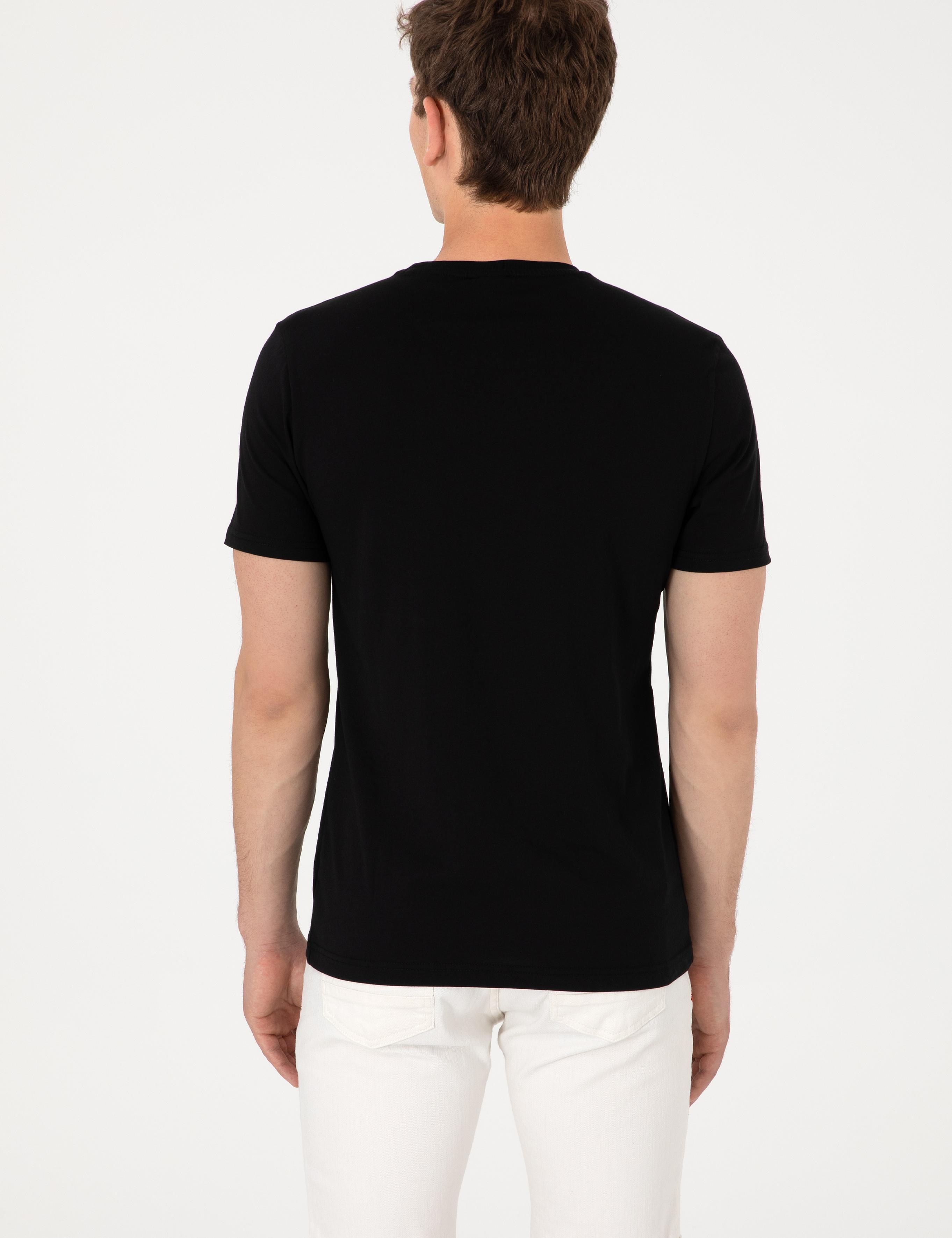 تی شرت یقه گرد آستین کوتاه ریلکس یقه گرد مردانه یو اس پولو | U.S. Polo Assn. - تصویر 7