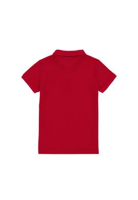 Erkek Çocuk Kırmızı Basic Polo Yaka Tişört - 50306484066
