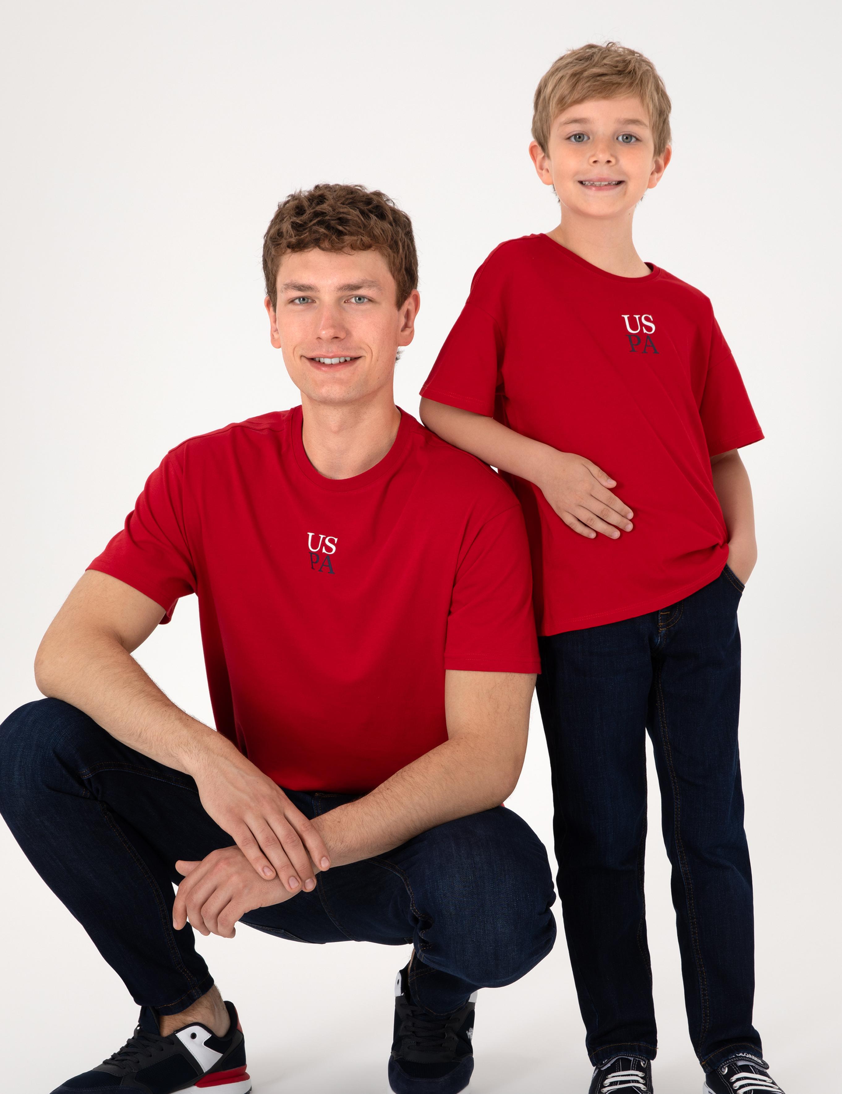 تی شرت یقه گرد آستین کوتاه ریلکس یقه گرد مردانه یو اس پولو | U.S. Polo Assn. - تصویر 2