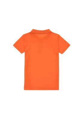 Erkek Çocuk Nar Çiçeği Basic Polo Yaka Tişört - 50306484121