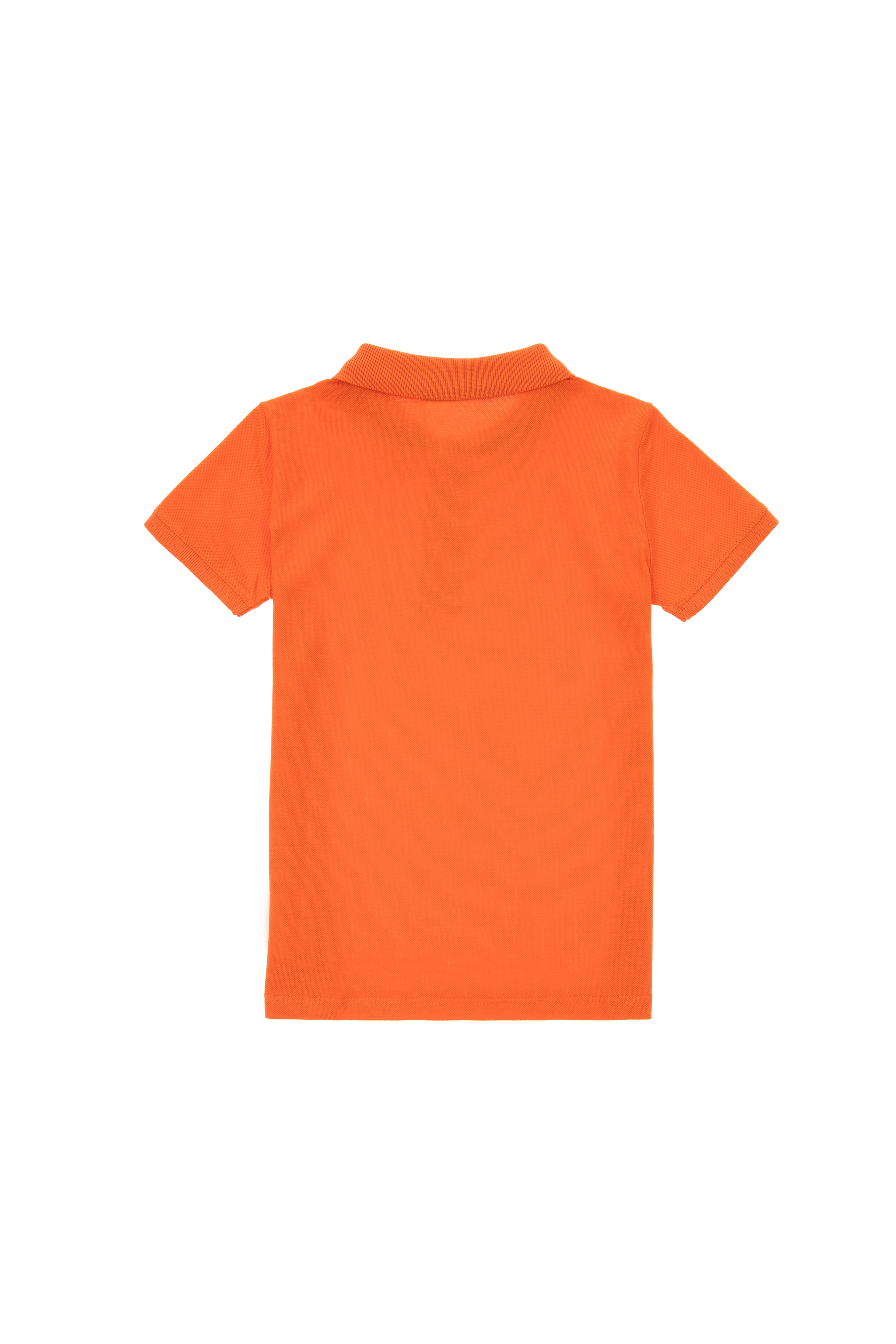 Erkek Çocuk Nar Çiçeği Basic Polo Yaka Tişört - Image 5