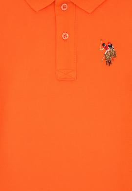 Erkek Çocuk Nar Çiçeği Basic Polo Yaka Tişört - 50306484121