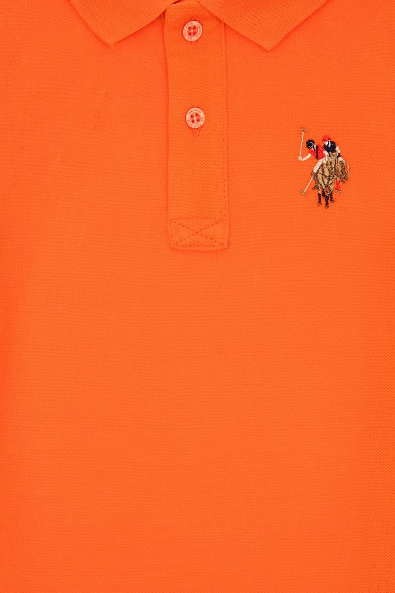 Erkek Çocuk Nar Çiçeği Basic Polo Yaka Tişört - 50306484121