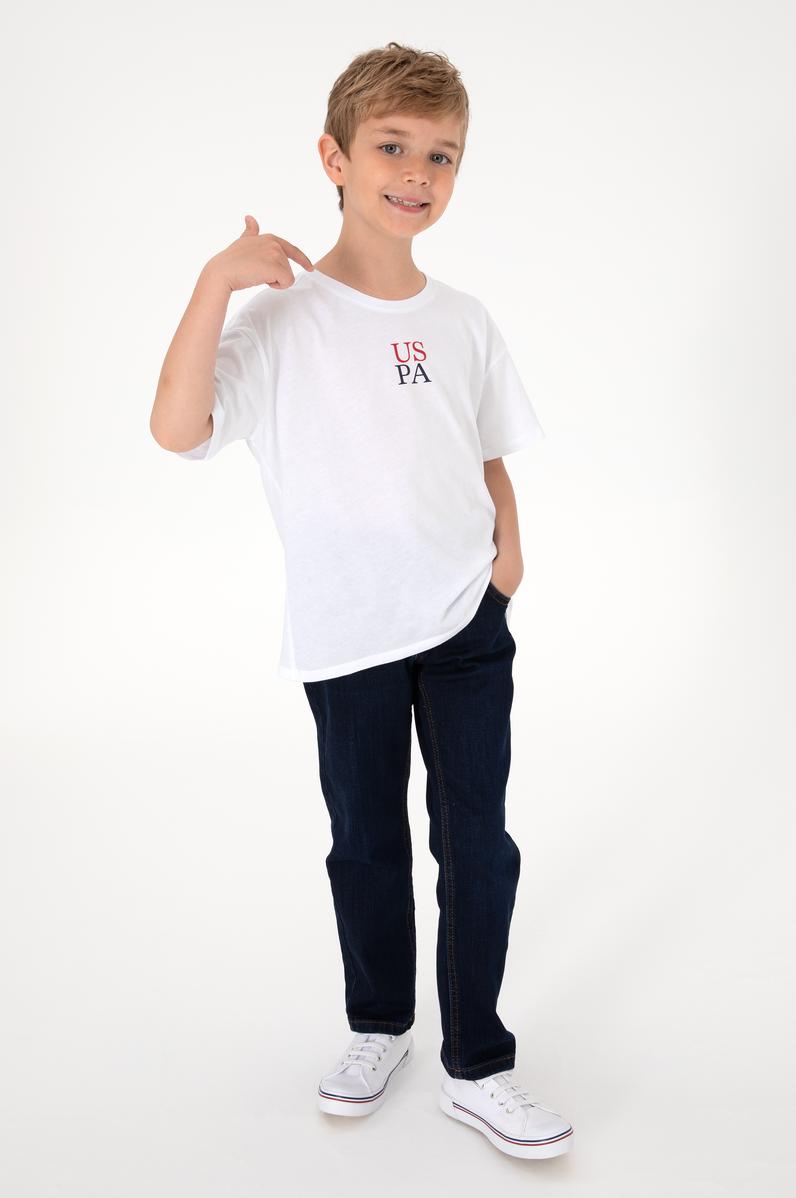 Erkek Çocuk Koyu Mavi Jean Pantolon