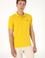 Erkek Regular Fit Polo Yaka Sarı Basic Tişört