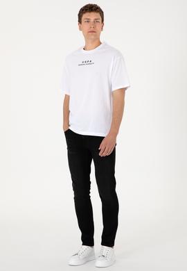 Erkek Siyah Slim Fit Jean Pantolon - 50308267023