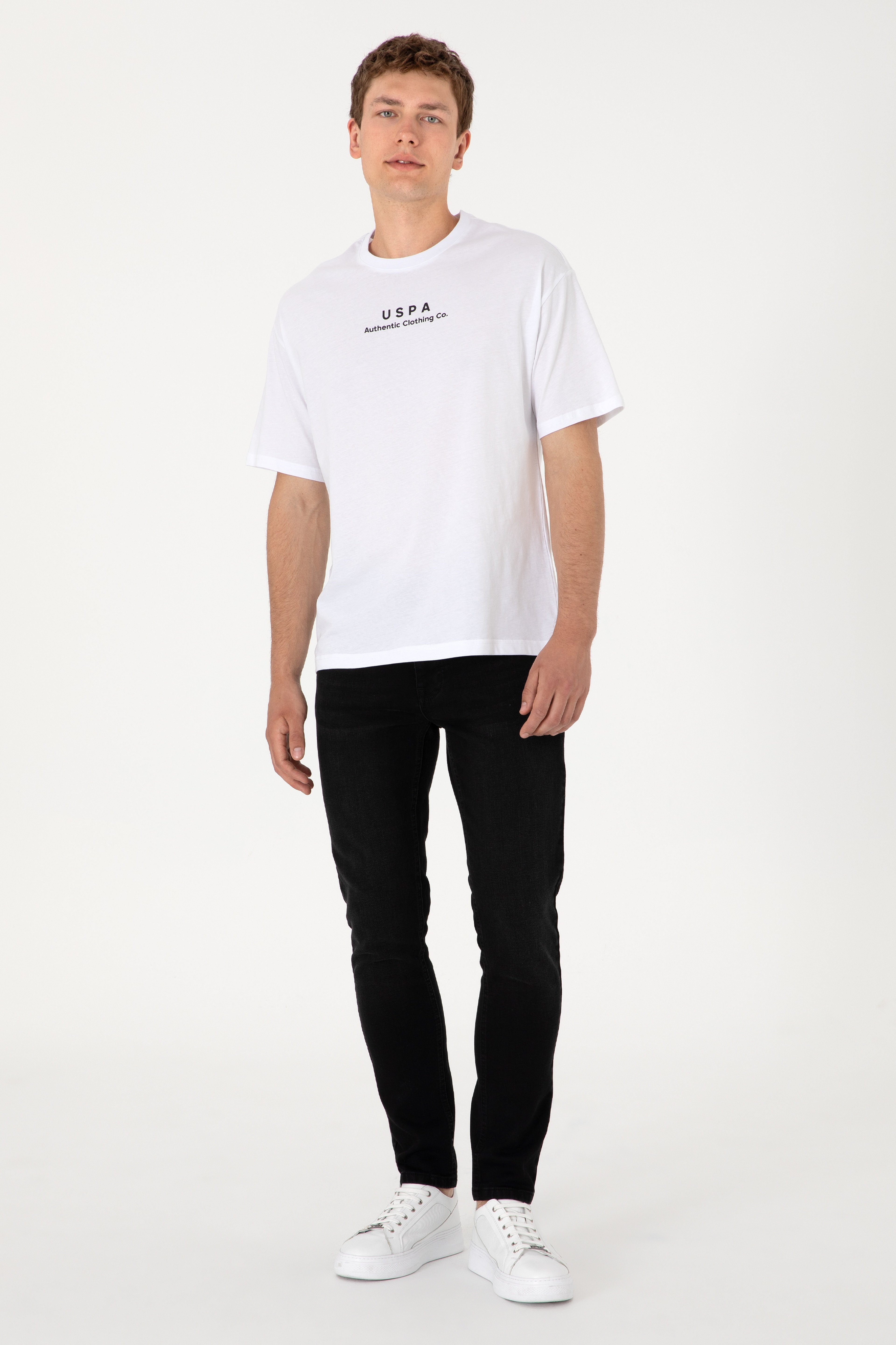 Erkek Siyah Slim Fit Jean Pantolon