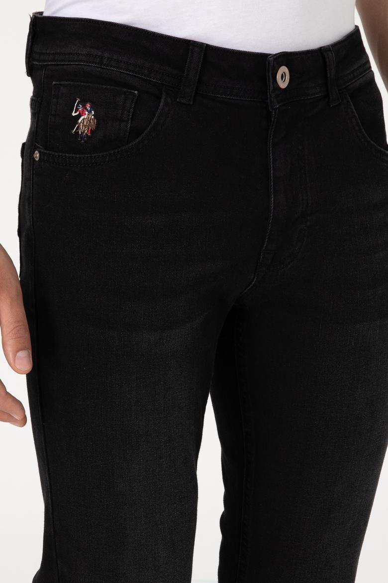 Erkek Siyah Slim Fit Jean Pantolon - 50308267023