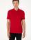 Erkek Regular Fit Polo Yaka Kırmızı Basic Tişört
