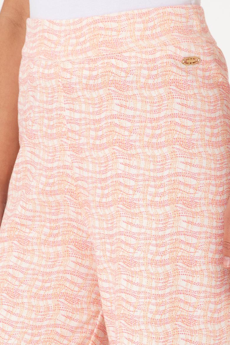 Kadın Turuncu Triko Pantolon - 50299357009