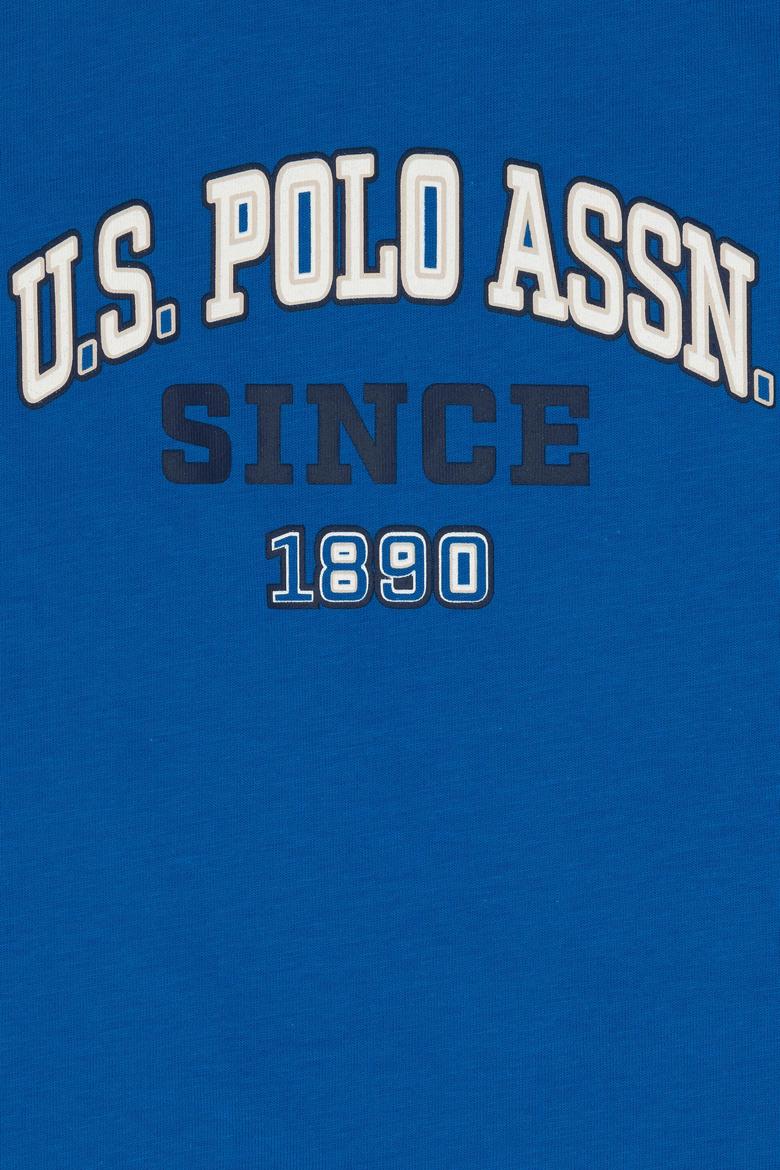 Erkek Çocuk Kobalt Bisiklet Yaka Tişört - 50307174035