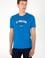 Erkek Regular Fit Bisiklet Yaka Kobalt Mavi Tişört