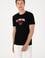 Erkek Regular Fit Bisiklet Yaka Siyah Tişört