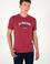 Erkek Regular Fit Bisiklet Yaka Vişne Tişört