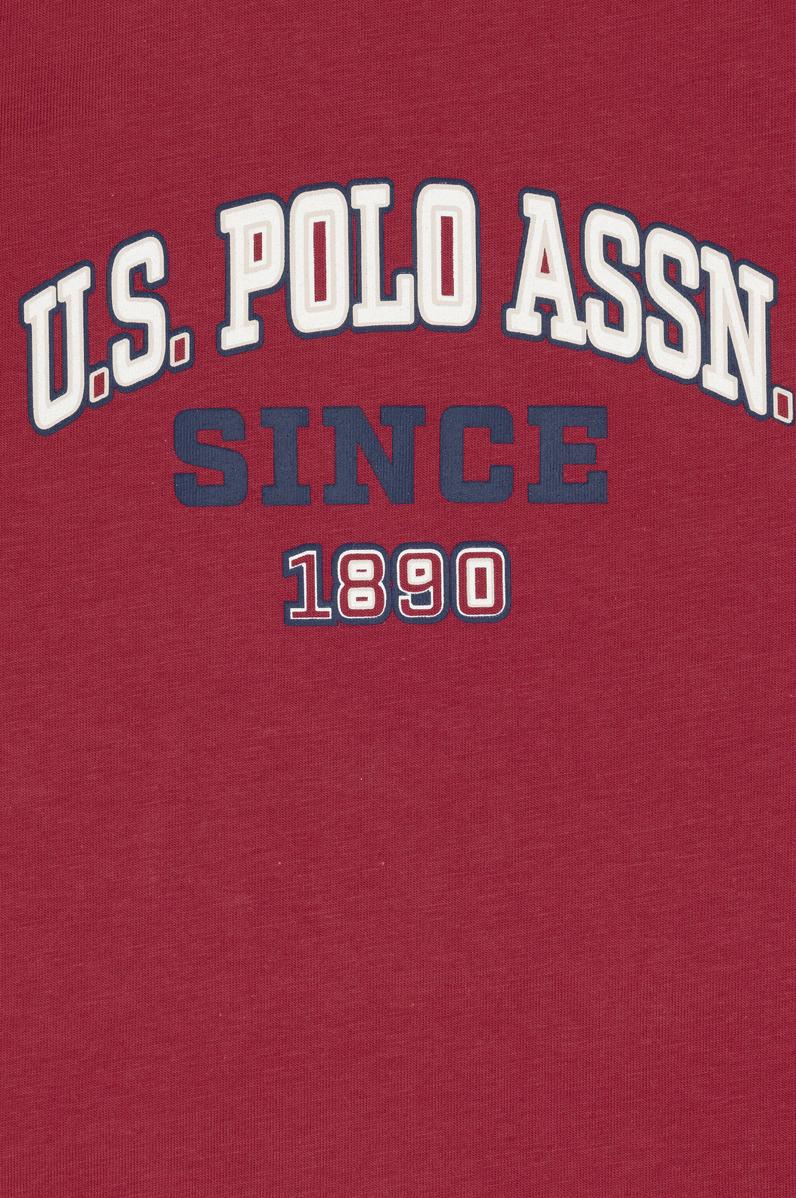 Erkek Çocuk Vişne Bisiklet Yaka Tişört