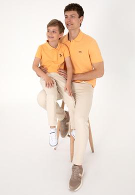 Erkek Çocuk Kavun Basic Polo Yaka Tişört - 50306484143