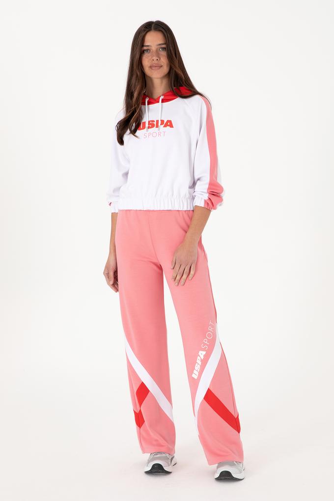 Kadın Pembe Modal Karışımlı Loose Fit Eşofman Altı