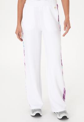 Kadın Beyaz Modal Karışımlı Eşofman Altı - 50299834032