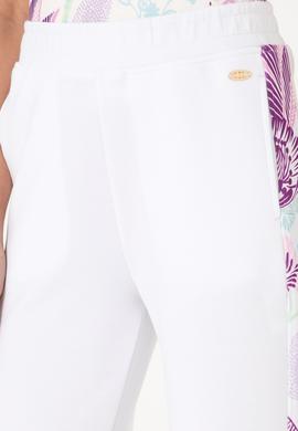 Kadın Beyaz Modal Karışımlı Eşofman Altı - 50299834032