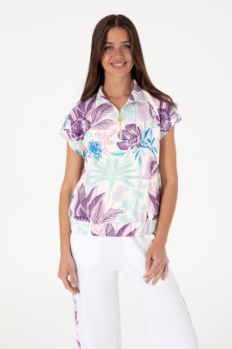 Kadın Lila Sweatshirt