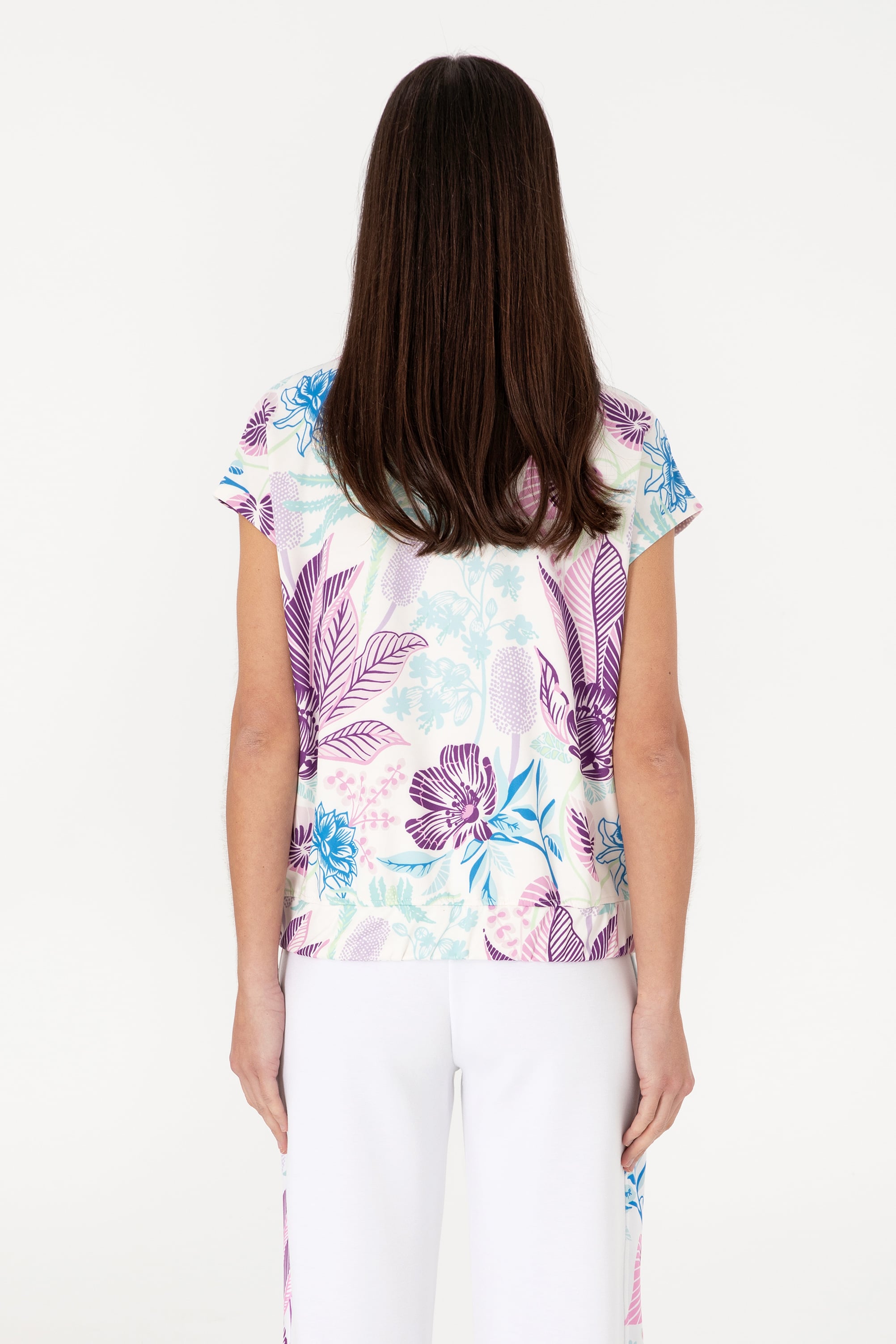 Kadın Lila Sweatshirt