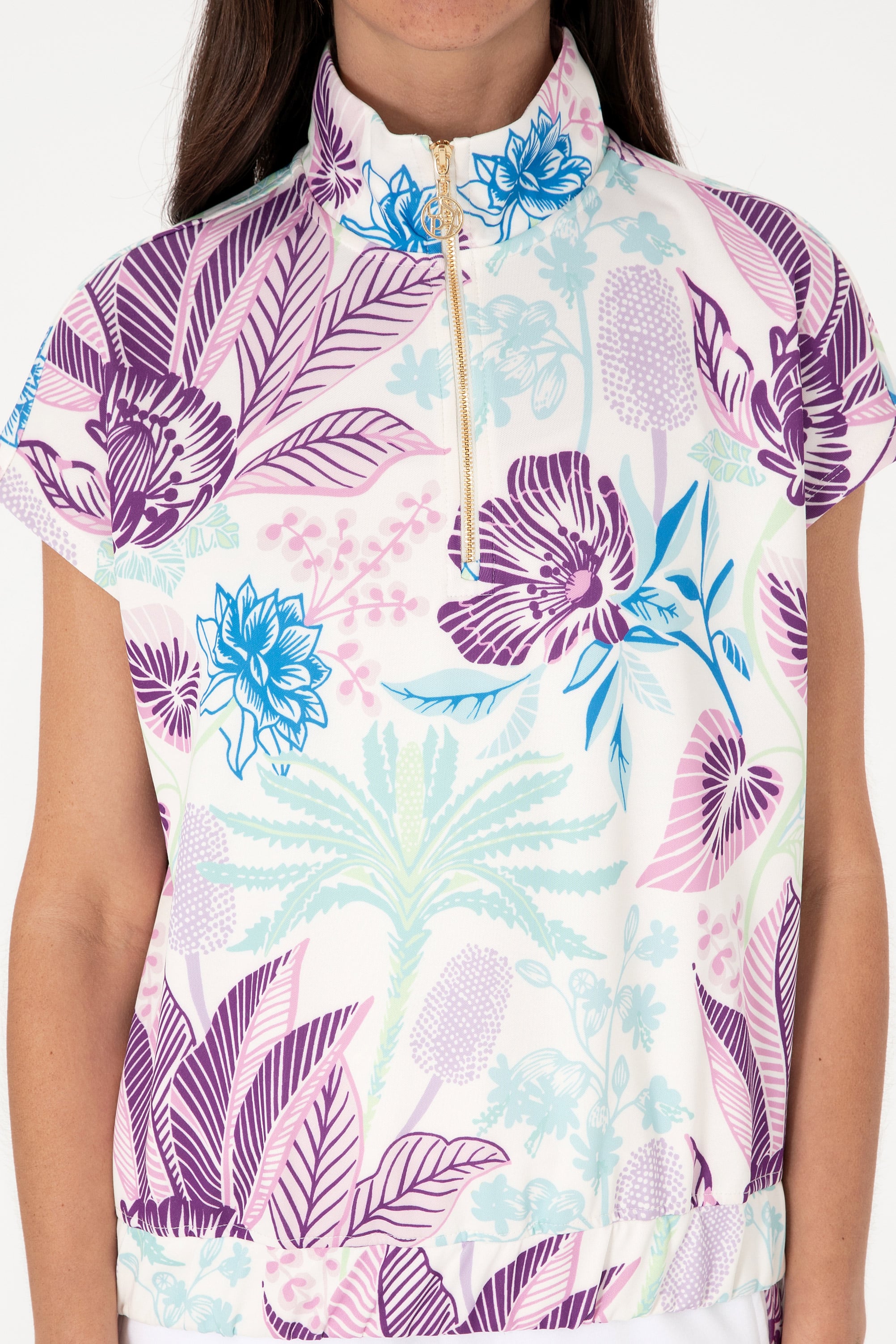 Kadın Lila Sweatshirt - Image 6