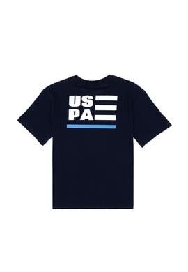 Erkek Çocuk Lacivert Comfort Bisiklet Yaka Tişört - 50307153006