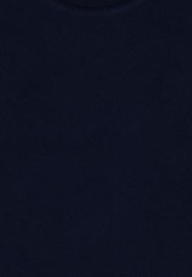 Erkek Çocuk Lacivert Comfort Bisiklet Yaka Tişört - 50307153006