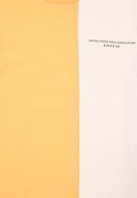 Erkek Çocuk Kavun Oversize Bisikelt Yaka Tişört - 50307163087