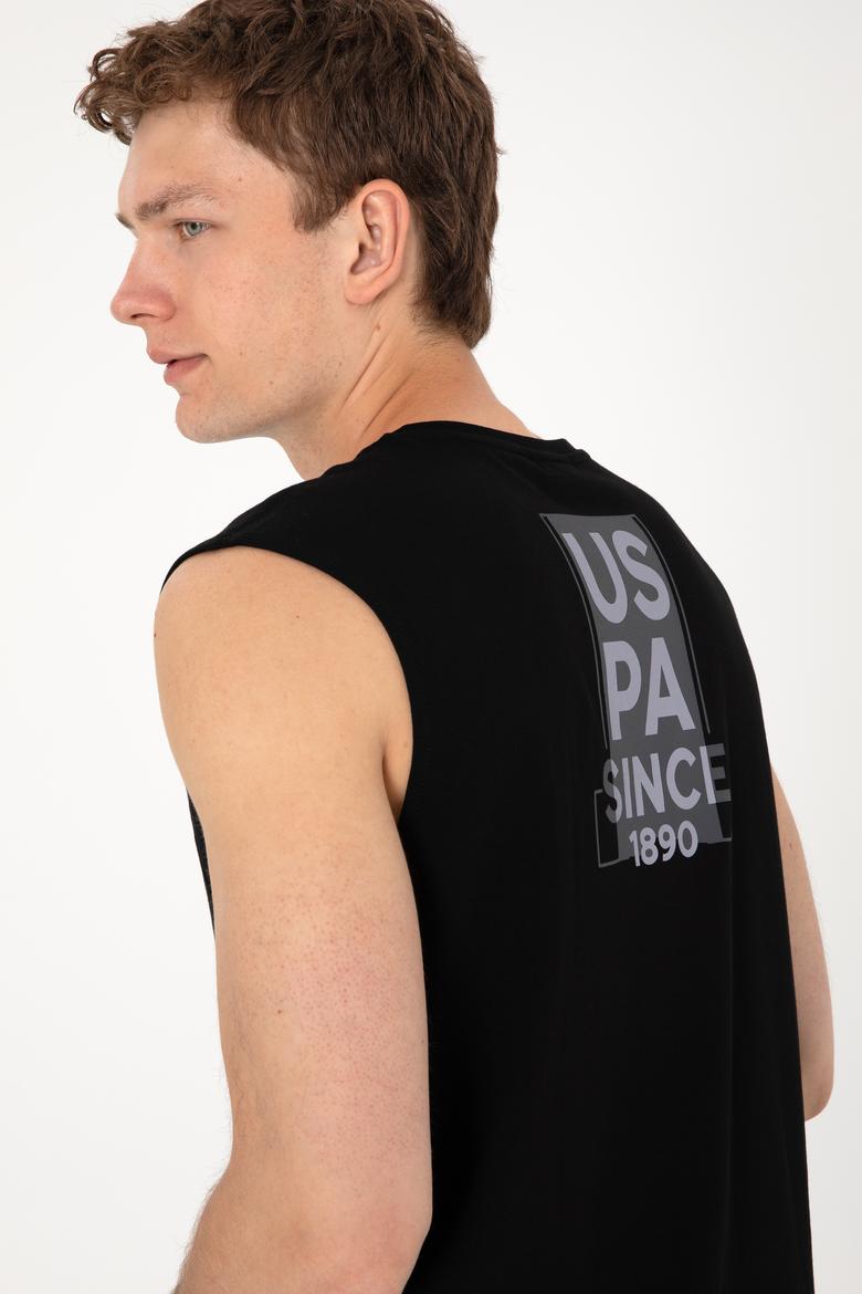 Erkek Regular Fit Bisiklet Yaka Siyah Tişört - 50307290030