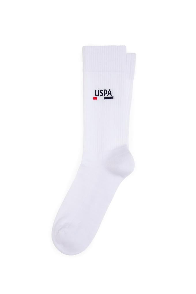 Erkek Beyaz Soket Çorap