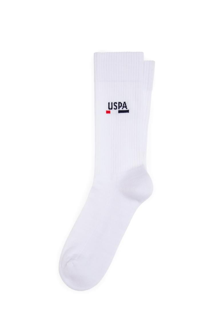 Erkek Beyaz Soket Çorap