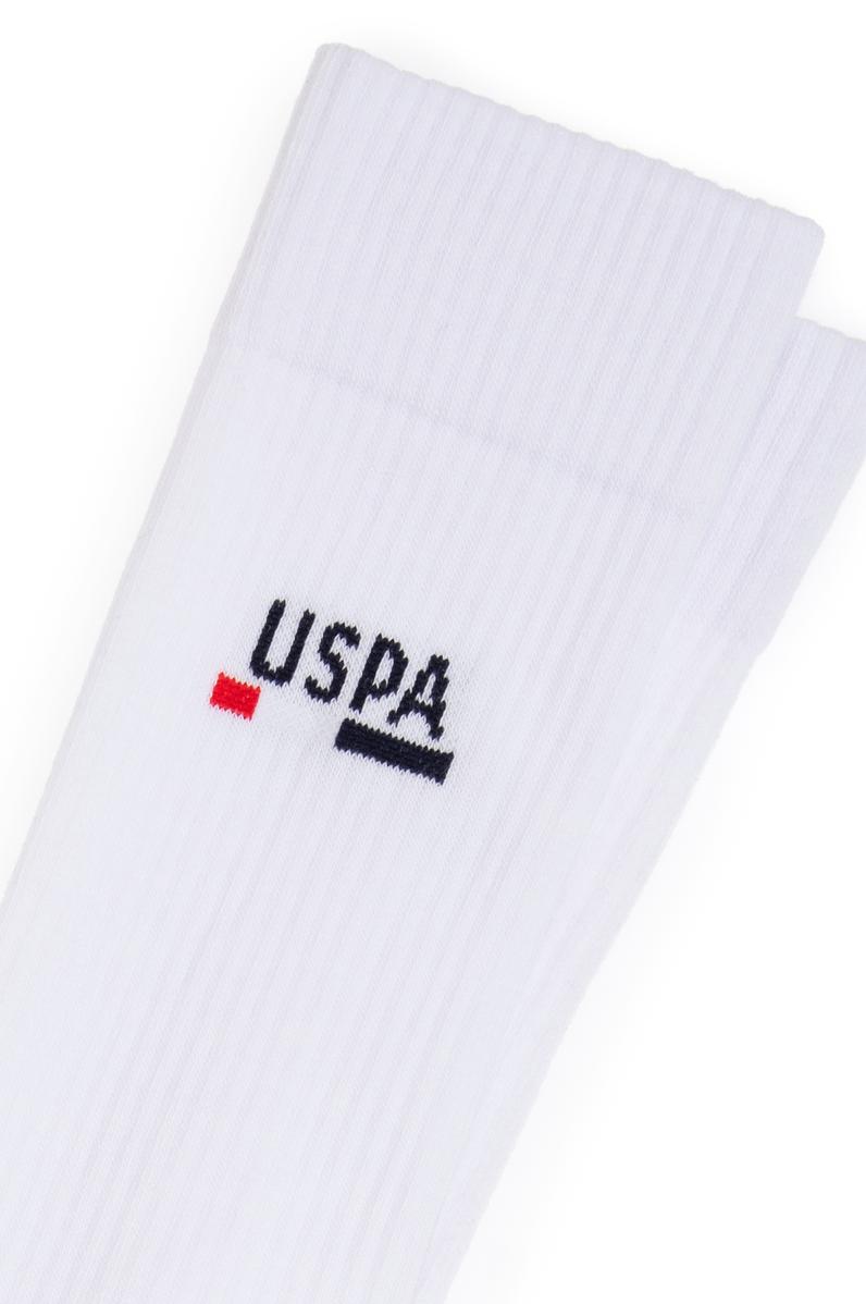 Erkek Beyaz Soket Çorap