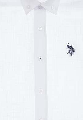 Erkek Çocuk Beyaz Kısa Kollu Gömlek - 50306567008