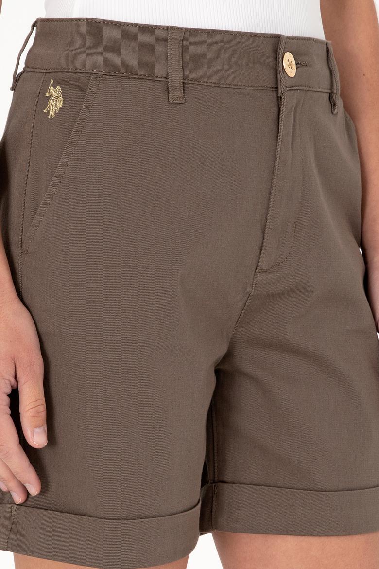 Kadın Vizon Dokuma Şort - 50309125022