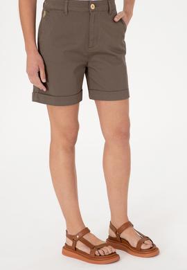 Kadın Vizon Dokuma Şort - 50309125022