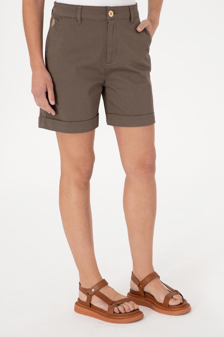 Kadın Vizon Dokuma Şort - 50309125022