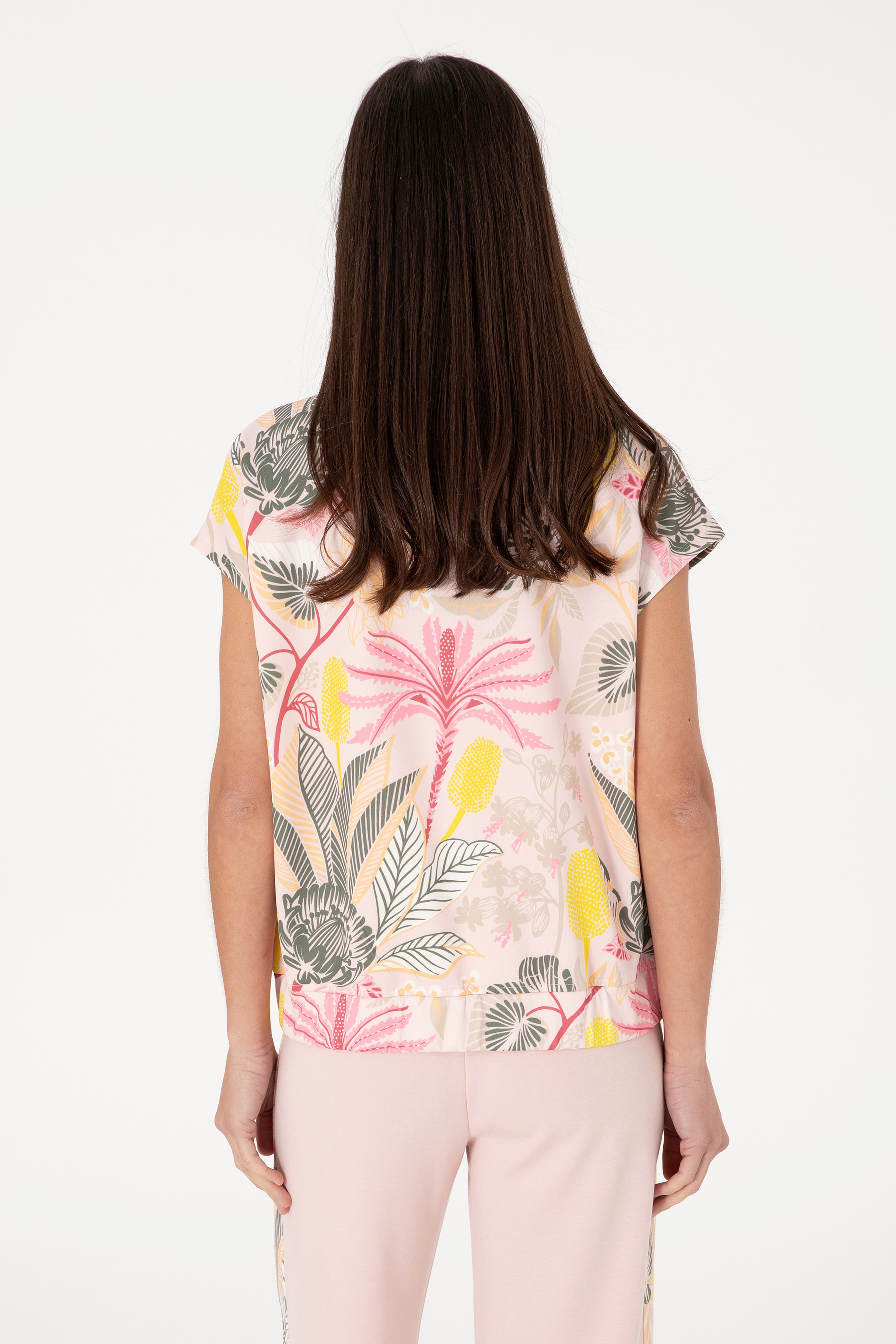 Kadın Pudra Sweatshirt - Image 5