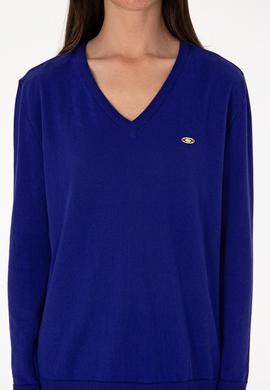 Kadın Mavi Basic Kazak - 50288973041