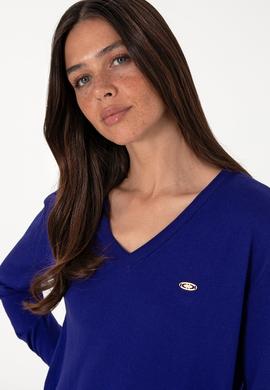 Kadın Mavi Basic Kazak - 50288973041