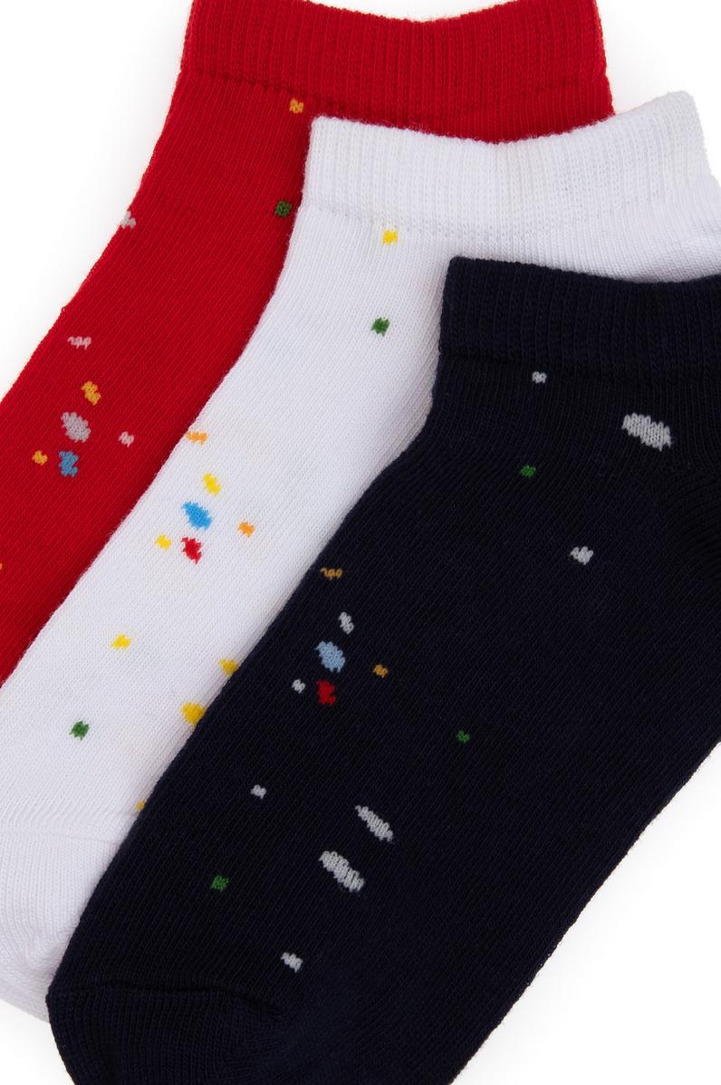 Erkek Çocuk 3'lü Patik Çorap