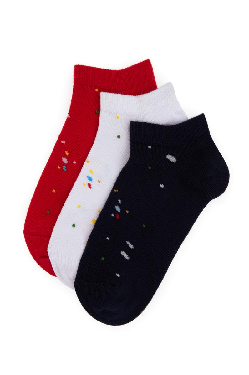 Erkek Çocuk 3'lü Patik Çorap